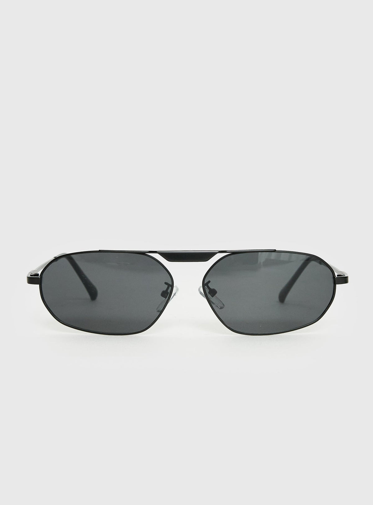 High Standards Aviator Sunglasses Black