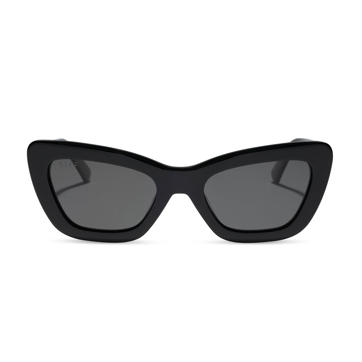 ADRIANA - BLACK + GREY + POLARIZED SUNGLASSES