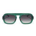 ALIX - DEEP GREEN + GREY GRADIENT + POLARIZED + SUNGLASSES
