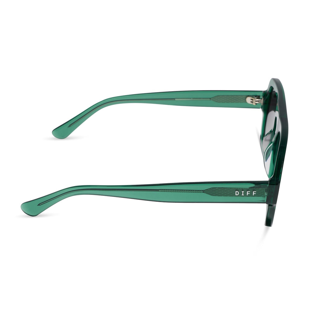 ALIX - DEEP GREEN + GREY GRADIENT + POLARIZED + SUNGLASSES