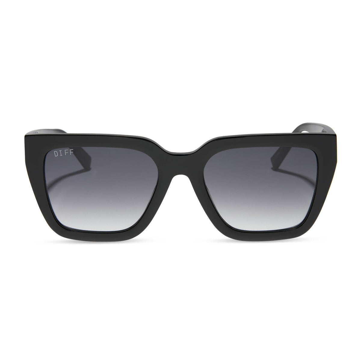 AMARA - BLACK + GREY GRADIENT SUNGLASSES