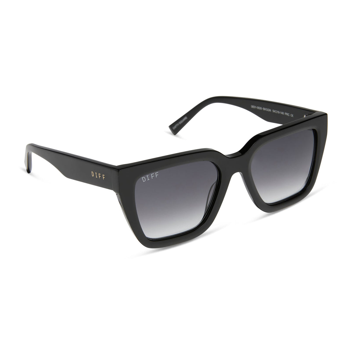 AMARA - BLACK + GREY GRADIENT SUNGLASSES