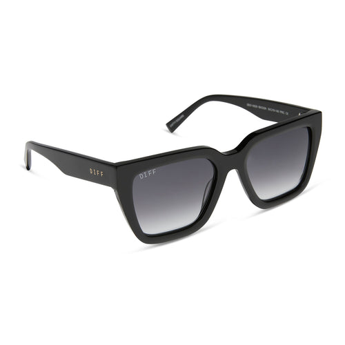 AMARA - BLACK + GREY GRADIENT SUNGLASSES