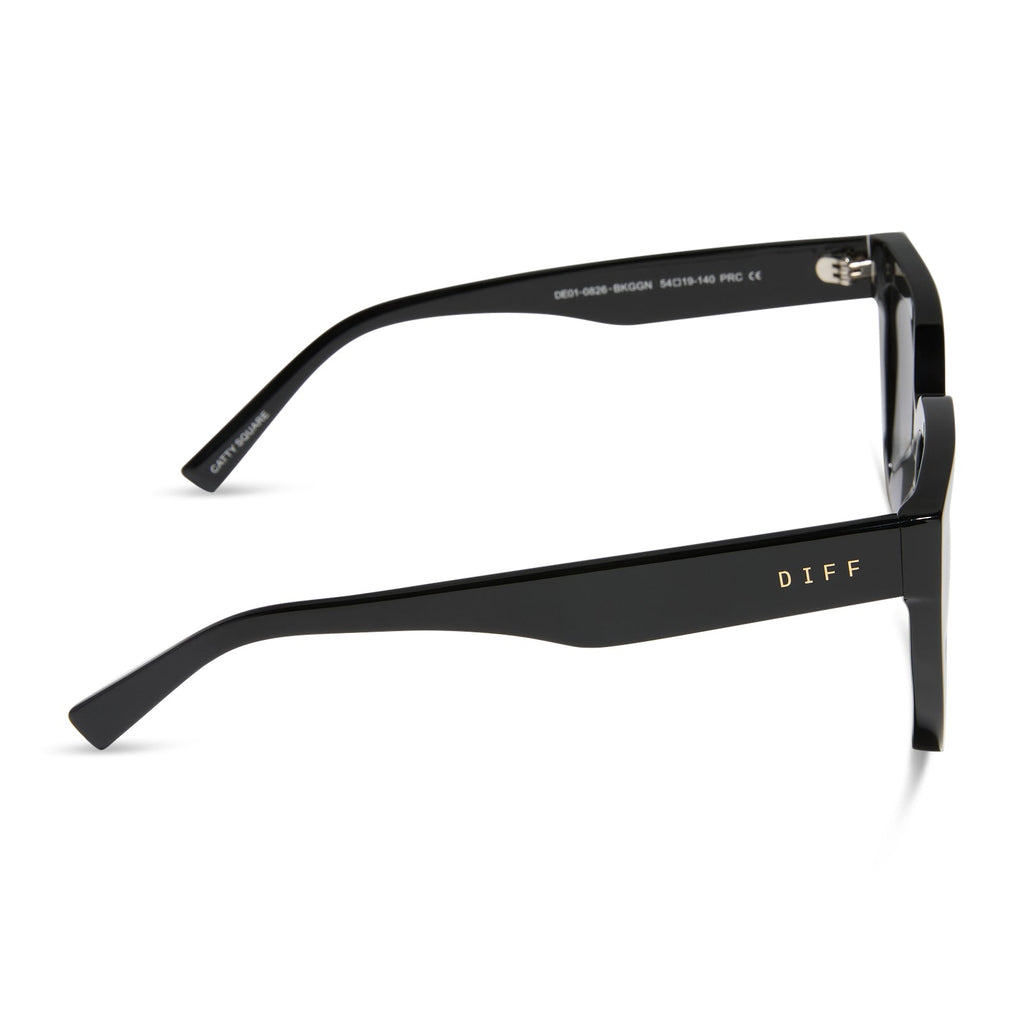 AMARA - BLACK + GREY GRADIENT SUNGLASSES