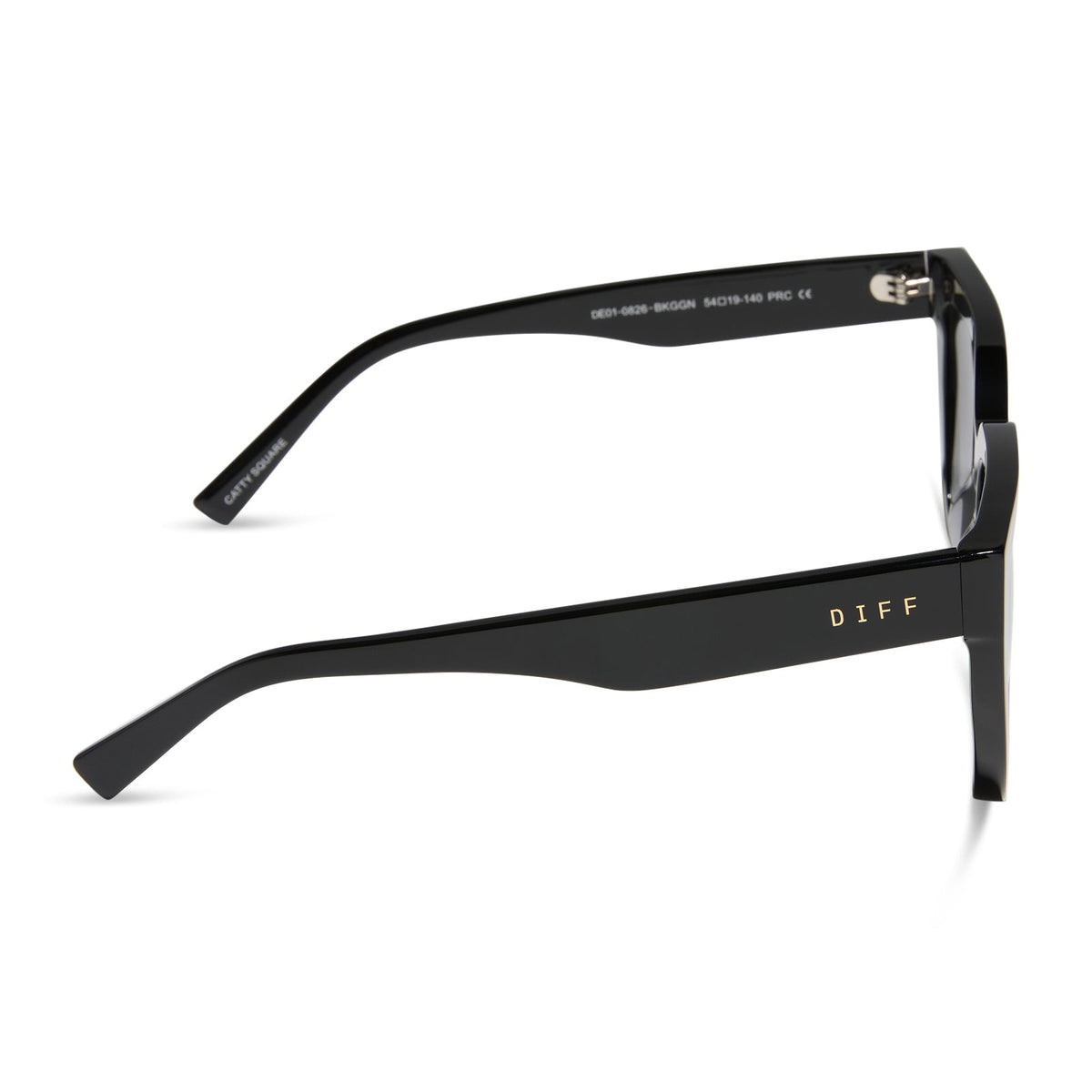 AMARA - BLACK + GREY GRADIENT SUNGLASSES
