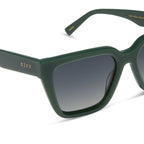 AMARA - FAIRWAY GREEN + GREY GRADIENT + POLARIZED SUNGLASSES