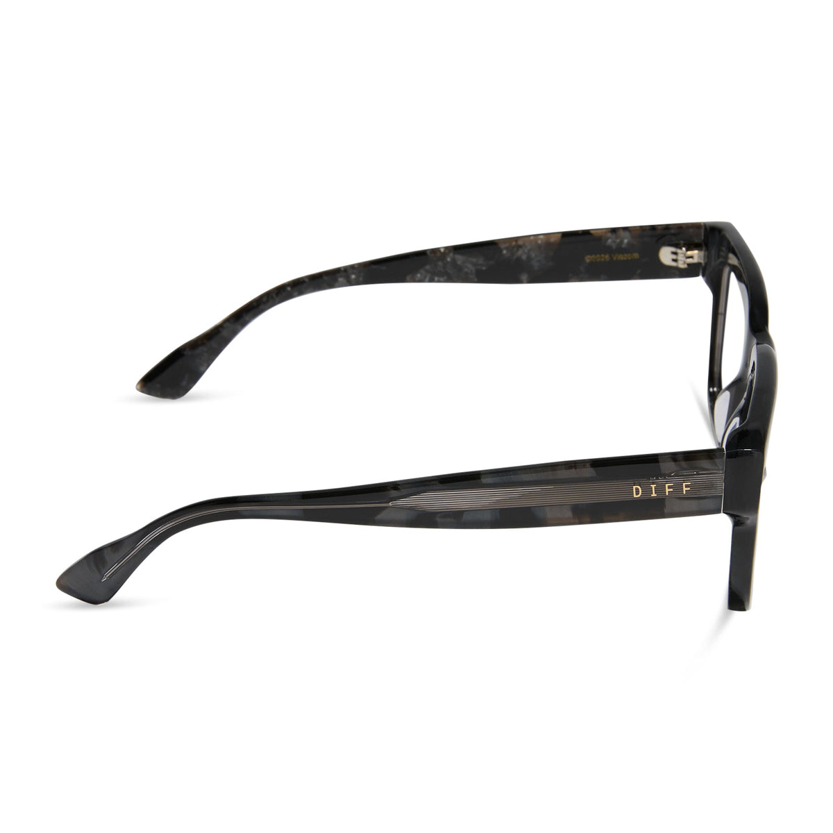ALFIE - BLACK TORTOISE + GLASSES